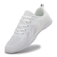 thumbnail image 1 of GlideMoves White Cheer Shoes Girls Dance Sneakers Women Training Competition Tumbling Athletic Mesh style breathable 2527 Women 8.5, 1 of 7