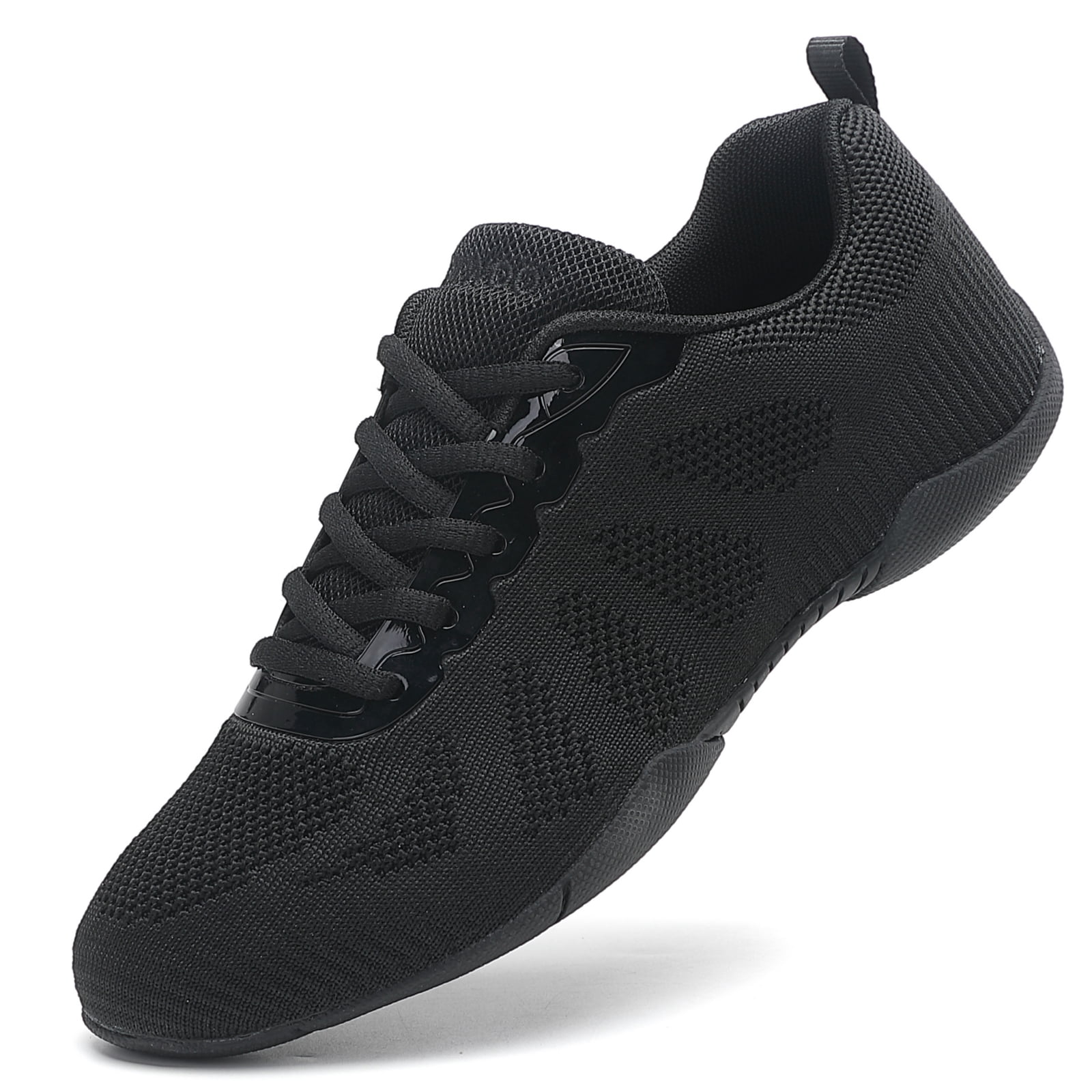 GlideMoves White Cheer Shoes Girls Dance Sneakers Women Training Competition Tumbling Athletic Mesh style breathable