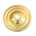 thumbnail image 1 of GlideRite  1-1/2 Inch Round Thin Classic Cabinet Hardware Backplate - 5061-SG Pack of 10, 1 of 1