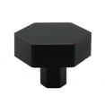 thumbnail image 1 of GlideRite 1-1/2 Inch Solid Hexagon Oil Rubbed Bronze Cabinet Knob, 1 of 6