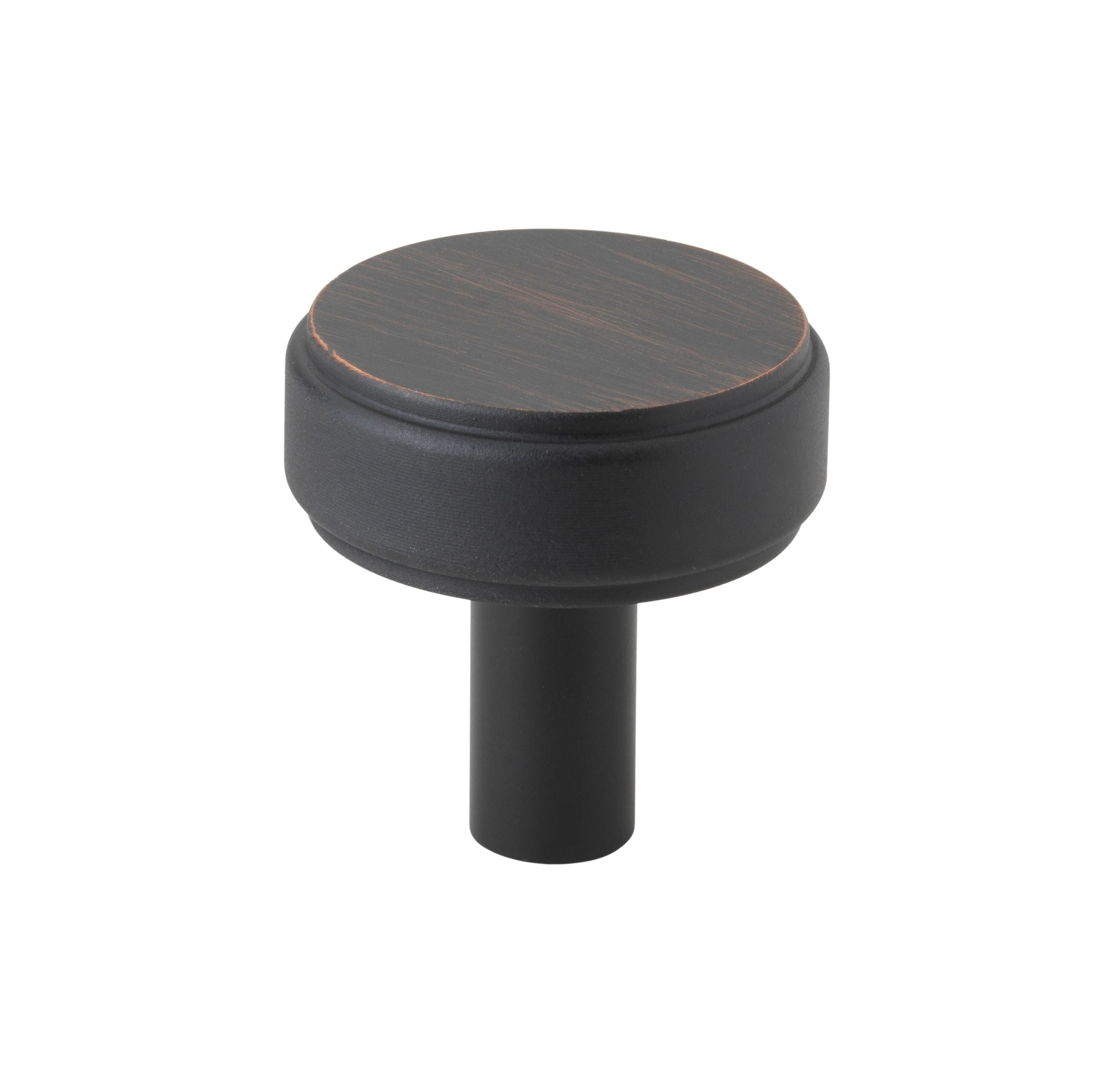 GlideRite 1-1/2 in. Solid Round Cabinet Knob, Oil Rubbed Bronze