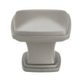 thumbnail image 1 of GlideRite 1-1/4 in. Square Decorative Cabinet Knob, Graphite Gray - 81091-GPH, 10 Pack, 1 of 4