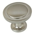 thumbnail image 1 of GlideRite 1-1/4 in. Classic Round Ring Cabinet Knob, Satin Nickel, 1 of 5