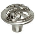 thumbnail image 1 of GlideRite 1-1/4 in. Round Braided Cabinet Knob, Satin Nickel, Pack of 25, 1 of 5