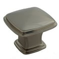 thumbnail image 1 of GlideRite 1-1/4 in. Square Cabinet Knob, Satin Nickel, Pack of 25, 1 of 4