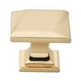 thumbnail image 1 of GlideRite 1-1/4 in. Square Twisted Drawer Cabinet Knob, Champagne Gold - 5865-CHPG, 1 Pack, 1 of 4