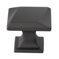 thumbnail image 1 of GlideRite 1-1/4 in. Square Twisted Drawer Cabinet Knob, Graphite Gray - 5865-GPH, 25 Pack, 1 of 4
