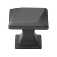 thumbnail image 1 of GlideRite 1-1/4 in. Square Twisted Drawer Cabinet Knob, Matte Black - 5865-MB, 1 Pack, 1 of 4