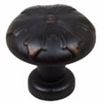 thumbnail image 1 of GlideRite 1-1/8 in. Round Snowflake Cabinet Knob, Oil Rubbed Bronze, 1 of 4
