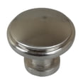 thumbnail image 1 of GlideRite 1.125 in. Round Ring Classic Cabinet Knob, Satin Nickel, 1 of 5