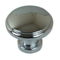 thumbnail image 1 of GlideRite 1.125 in. Round Ring Classic Cabinet Knobs, Polished Chrome, Pack of 25, 1 of 5
