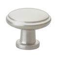 thumbnail image 1 of GlideRite 1.125 in. Round Ring Classic Cabinet Knobs Satin Nickel, Pack of 10, 1 of 3