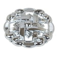 thumbnail image 1 of GlideRite 1-3/8 in. Classic Celtic Medallion Cabinet Knob, Polished Chrome, 1 of 5