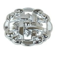thumbnail image 1 of GlideRite 1-3/8 in. Classic Celtic Medallion Cabinet Knobs, Polished Chrome, Pack of 25, 1 of 5