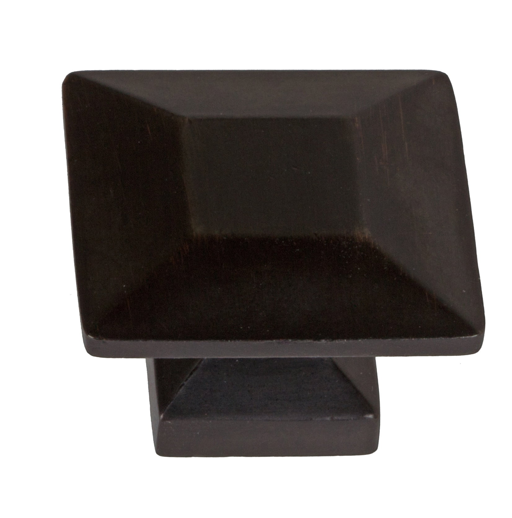 Oil Rubbed Bronze Modern Square Cabinet Knobs Multipack