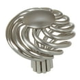 thumbnail image 1 of GlideRite 1.5 in. Twisted Round Birdcage Cabinet Knobs, Satin Nickel, Pack of 10, 1 of 5