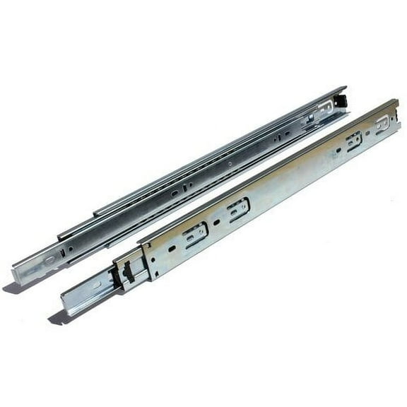 GlideRite 12 in. Side Mount Drawer Slides with 1" Over-travel, 1 Pair