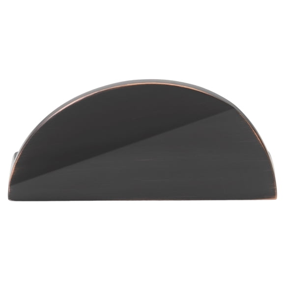 GlideRite 2-1/2 in. Center-Center Semi Circle Cabinet Knob, Oil Rubbed Bronze - 4844-ORB, 1 Pack