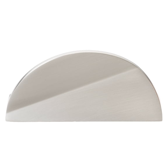 GlideRite 2-1/2 in. Center-Center Semi Circle Cabinet Knob, Satin Nickel - 4844-SN, 1 Pack