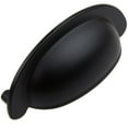 thumbnail image 1 of GlideRite 2-1/2 in. Center Classic Bin Cabinet Pull, Matte Black, Pack of 25, 1 of 5