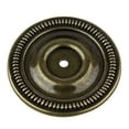 thumbnail image 1 of GlideRite 2-1/2 in. Round Classic Cabinet Backplates, Antique Brass, Pack of 25, 1 of 2