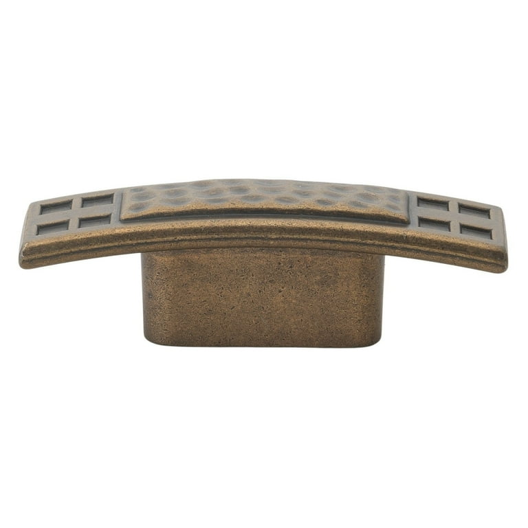 2-1/2 in. Oil Rubbed Bronze Hammered Mission Style Cabinet Knob (10-Pack) 2-1/2 in. Oil Rubbed Bronze Hammered Mission Style Cabinet Knob (10-Pack)