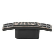 GLIDERITE HARDWARE GlideRite 2-1/2 in. Rustic Hammered Mission Style Cabinet Knobs, Oil Rubbed Bronze, Pack of 10