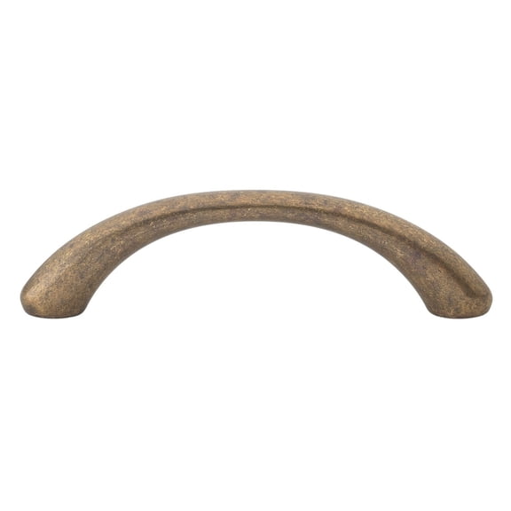GlideRite 2-3/4 in. Center Loop Cabinet Hardware Handle Pulls, Antique Brass, Pack of 10