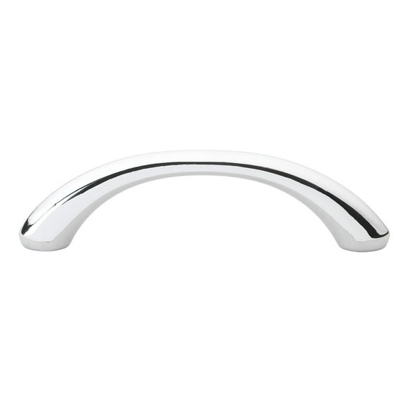 GlideRite 2-3/4 in. Center Loop Cabinet Hardware Handle Pulls, Polished Chrome, Pack of 25