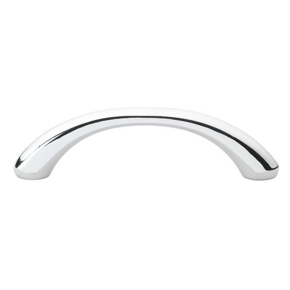 GlideRite 2-3/4 in. Center Loop Cabinet Hardware Handle Pulls, Polished Chrome, Pack of 5