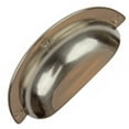 thumbnail image 1 of GlideRite 2.5 in. Center Bin Cup Cabinet Pull, Satin Nickel, Pack of 25, 1 of 3
