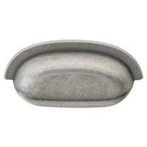 GlideRite 2.5 in. Center Classic Bin Cabinet Pulls, Weathered Nickel, Pack of 25