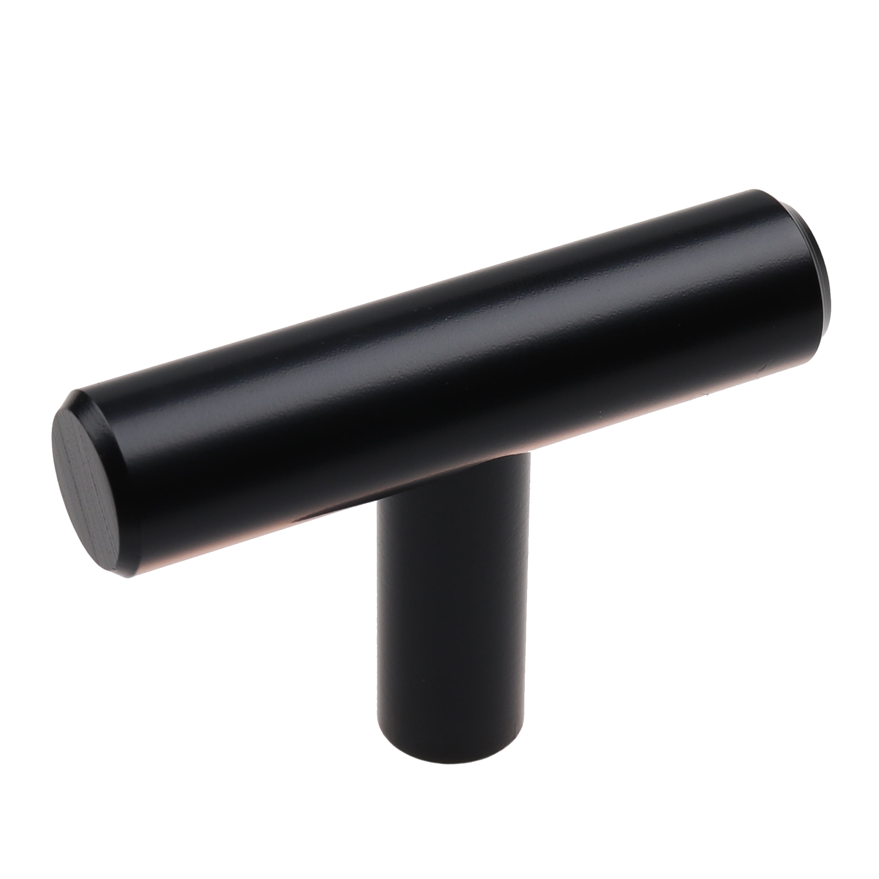 Matte Black Steel 2" T-Handle Bar Knob Multipack