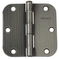 thumbnail image 1 of GlideRite 3-1/2 in. Steel Door Hinge with 5/8 in. Corner Radius, Antique Brass finish, Pack of 30, 1 of 3