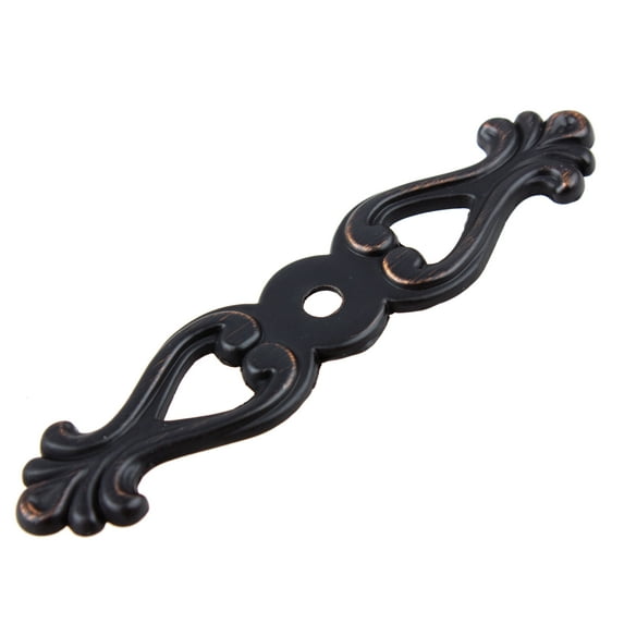 GlideRite 3-1/4 in. Classic Dresser Drawer Cabinet Backplates, Oil Rubbed Bronze, Pack of 25