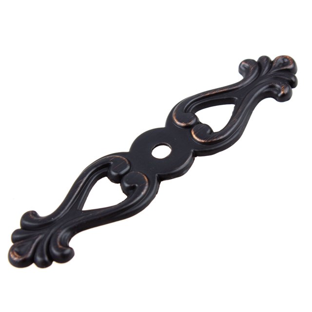 GlideRite 3-1/4 in. Classic Dresser Drawer Cabinet Backplates, Oil Rubbed Bronze, Pack of 25