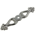 thumbnail image 1 of GlideRite  3.25-inch Classic Cabinet Hardware Backplate Satin Nickel (Pack of 10 or 25) 10, 1 of 2