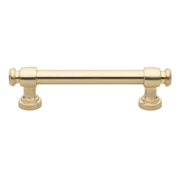 GlideRite 3-3/4 in. (96mm) Center-Center Smooth Cabinet Bar Pull, Champagne Gold - 4787-96-CHPG, 10 Pack