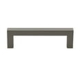 thumbnail image 1 of GlideRite 3-3/4 in. (96mm) Center-Center Solid Square Cabinet Bar Pull, Graphite Gray, 1 Pack, 1 of 4