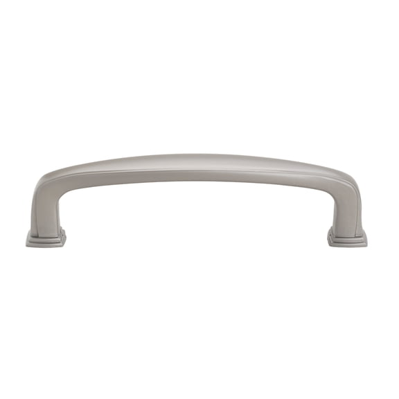 GlideRite 3-3/4 in. Center-Center Transitional Cabinet Pull, Graphite Gray - 81092-GPH, 1 Pack