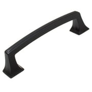 GlideRite 3-3/4 in. Center Classic Base Pull Cabinet Hardware Handle, Oil Rubbed Bronze