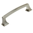 thumbnail image 1 of GlideRite 3-3/4 in. Center Classic Base Pull Cabinet Hardware Handle, Satin Nickel, 1 of 5