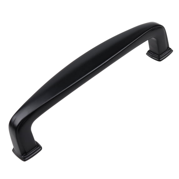GlideRite 3-3/4 in. Center Classic Cabinet Pull Handle, Matte Black