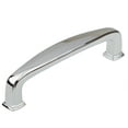 thumbnail image 1 of GlideRite 3-3/4 in. Center Classic Cabinet Pull Handle, Polished Chrome, 1 of 5