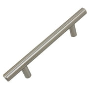 GLIDERITE HARDWARE GlideRite 3-3/4 in. Center Solid Stainless Steel Cabinet Bar Pulls, Pack of 10