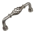 thumbnail image 1 of GlideRite 3-3/4 in. Center Twisted Birdcage Pull Solid Steel Cabinet Wire Handles, Satin Nickel, Pack of 25, 1 of 5