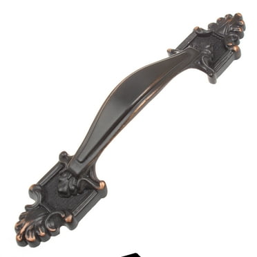 GlideRite 3.50 in. Center Rustic Cabinet Pulls, Oil Rubbed Bronze, Pack of 10