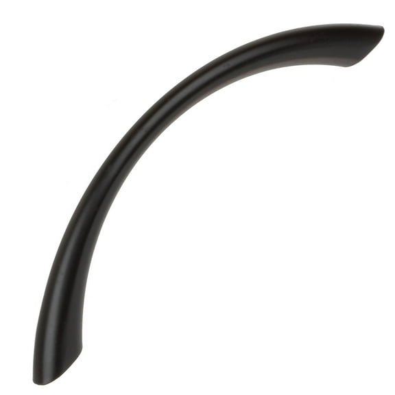GlideRite 3.75 in. Center Small Loop Cabinet Pull, Matte Black