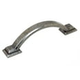 thumbnail image 1 of GlideRite 3 in. Center Arched Square Pull Cabinet Hardware Handle, Weathered Nickel, 1 of 5