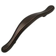 GlideRite 3 in. Center Beaded Pull Cabinet Hardware Handles, Antique Brass, Pack of 25